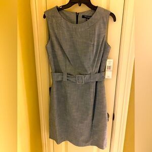 Women’s dress with matching belt NWT